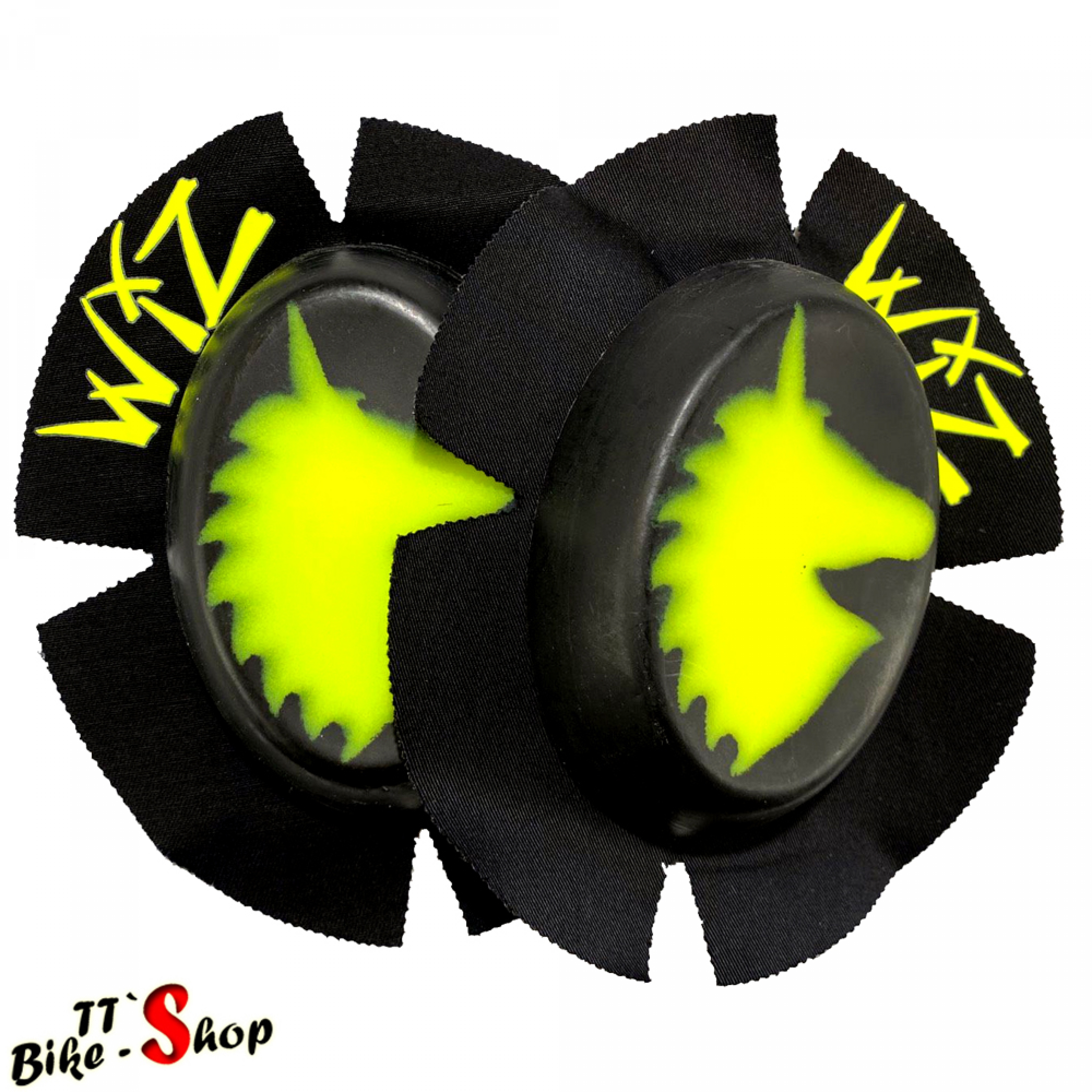 Wiz Unicorn in black-fluo yellow